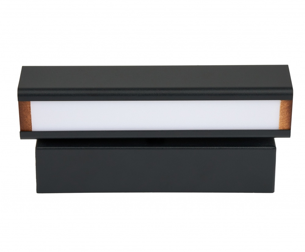 Бра Berger 1x5 Вт без цоколя чорний 1052-WL-5 Black