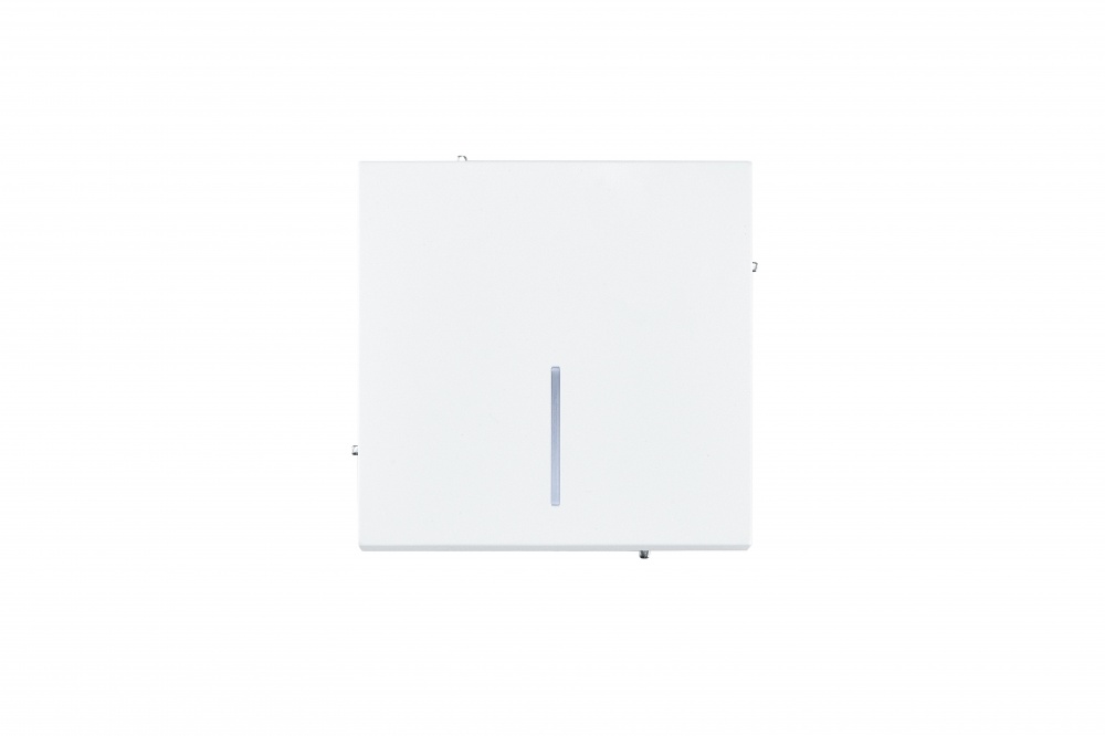 Механізм вимикача одноклавішний HausMark Juna з підсвіткою білий матовий 7041-0988-111QC