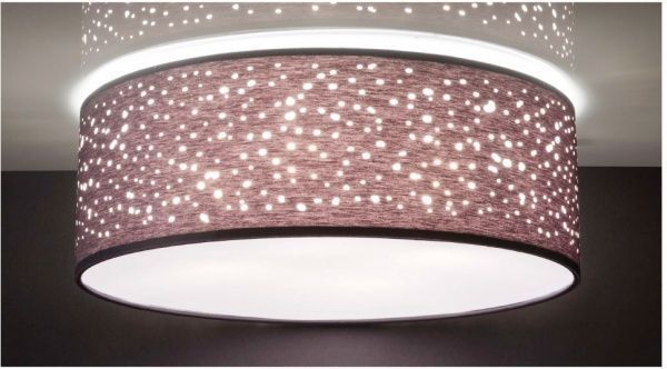 Люстра потолочная TK Lighting Caren 4C-PL600 4x15 Вт E27 серый 2526 