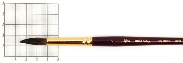 Кисть Белка круглая, 2080, № 7 ROSA Gallery 