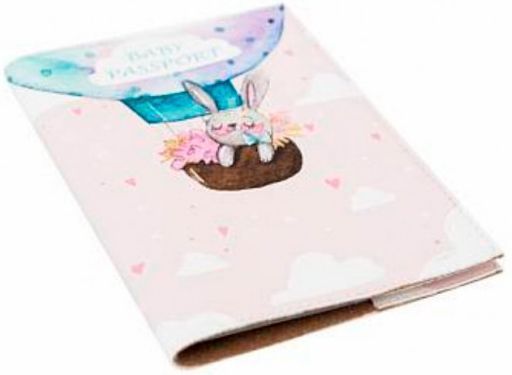 Обложка для паспорта Детская зайчик 