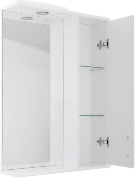 Зеркало со шкафчиком Сансервіс Z-60 со шкафчиком белое 