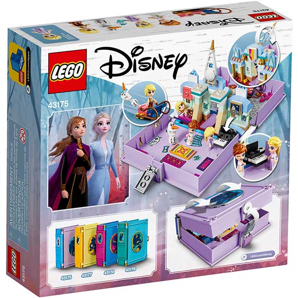 Конструктор Lego Disney Книга приключений Анны и Эльзы 43175