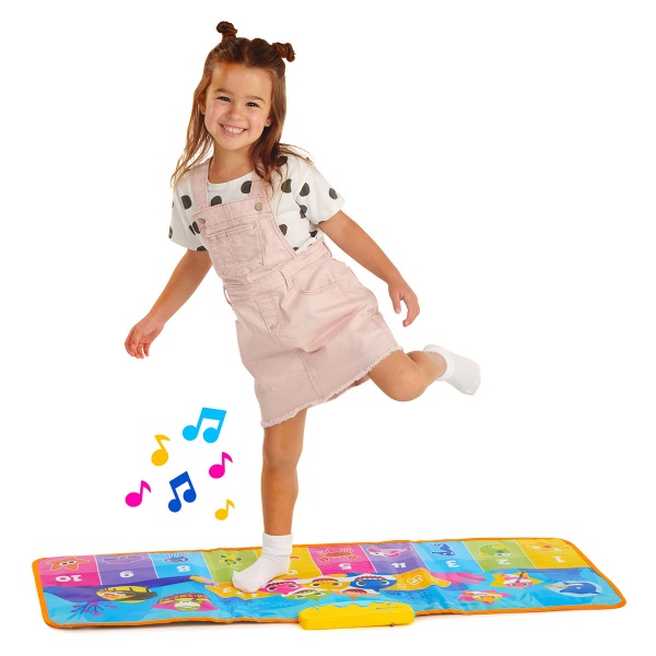 Игровой центр BABY SHARK коврик-пианино Прыгай и пой