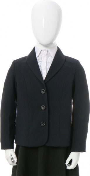 Пиджак школьный Веснушка р.152 синий 9002-2 