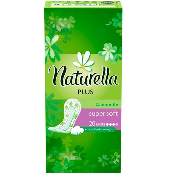 Прокладки ежедневные Naturella Camomile plus 20 шт.