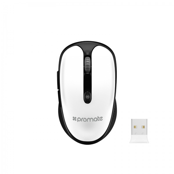 Миша Promate Wireless white (clix-4.white) 
