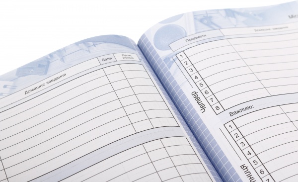 Дневник 734 7БЦ матовая ламинация 165х240 мм 40 листов Mandarin