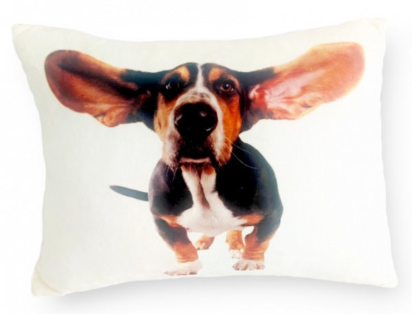 Подушка декоративная Пес с ушами 40x50 см Selena 