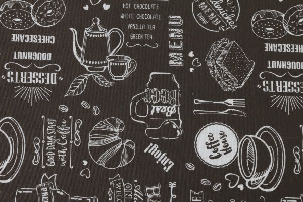 Скатерть Brown Breakfast 136x180 см коричневый Прованс 