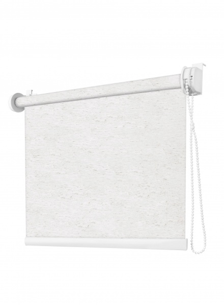 Ролета мини Rollotex с фиксацией на струне Flax 150x170 см натуральная светлая 