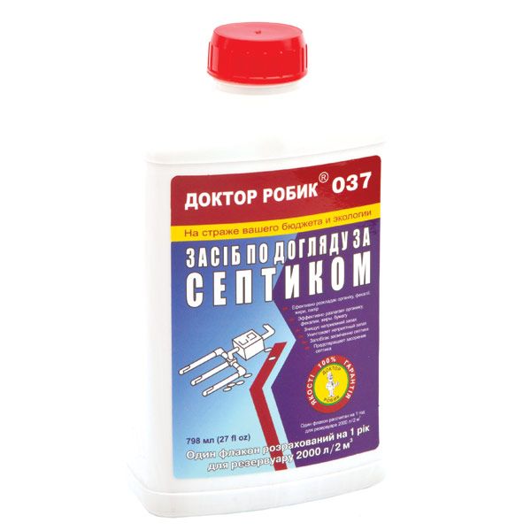 Біопрепарат Доктор Робик для септиків 37 798 мл