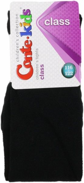 Колготки детские Conte-Kids Class 7С-31СП-191 р.116-122 черный 