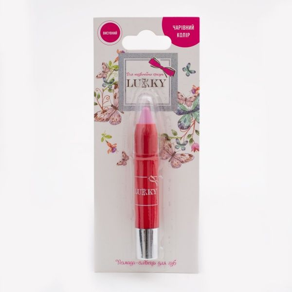 Помада-карандаш для губ Lukky розовая T16764
