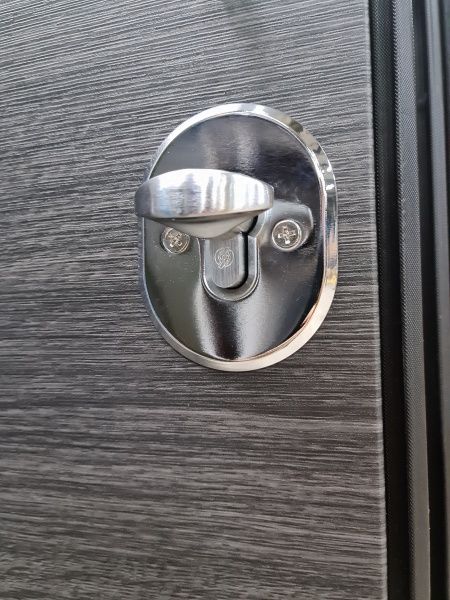 Двері вхідні Булат Статус 518 венге сірий 2050x850мм праві