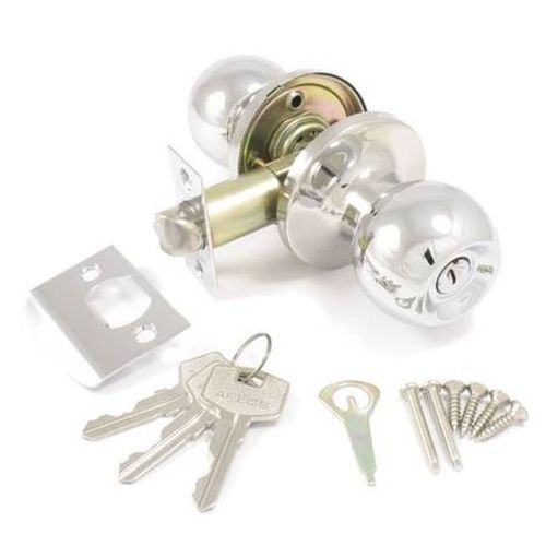 Кнобсет Apecs 6072-01-CR ключ-фиксатор хром