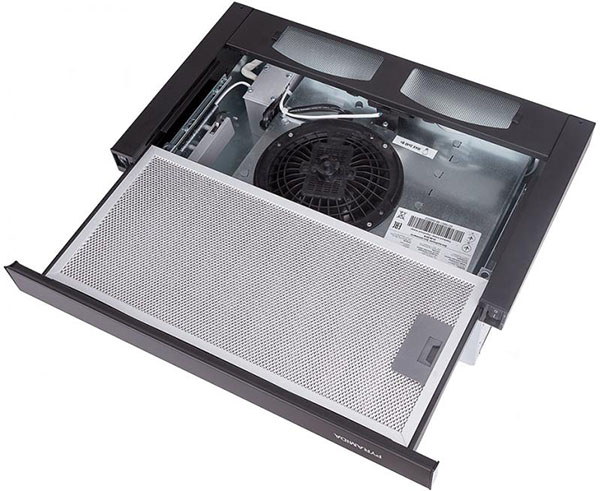 Вытяжка Pyramida TL 50 SLIM BL