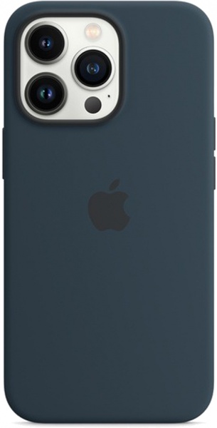 Чохол-накладка Apple Silicone Case with MagSafe для Apple iPhone 13 Pro abyss blue (MM2J3ZE/A)