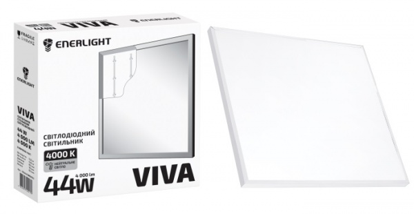 Светильник потолочный Enerlight 44 Вт белый 4000 К VIVA44SMD90N 