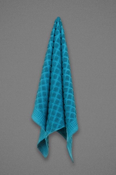 Рушник махровий Nora 50x90 см бірюзовий 