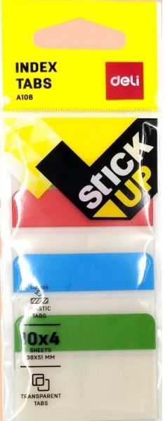 Стикеры Микс 38х51 мм Deli