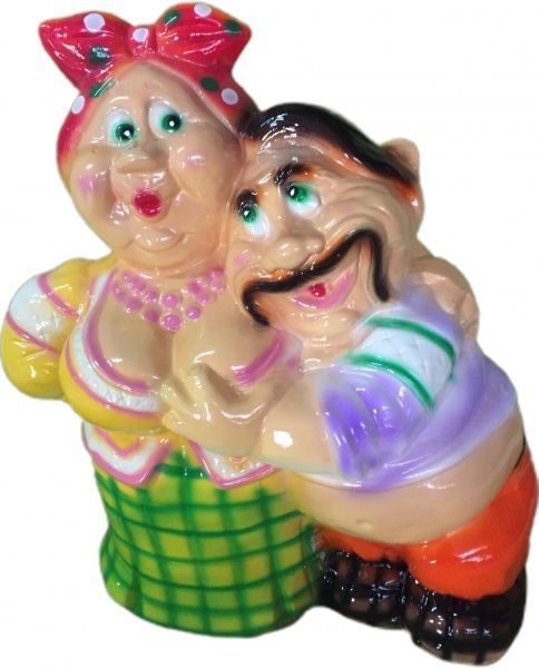 Скульптура садовая Парочка 45 см