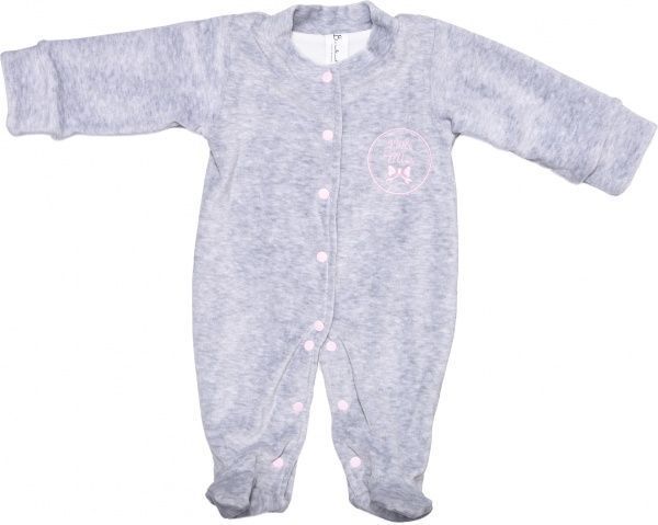 Комбінезон Bambinelli на підкладці р.68 сірий меланж 