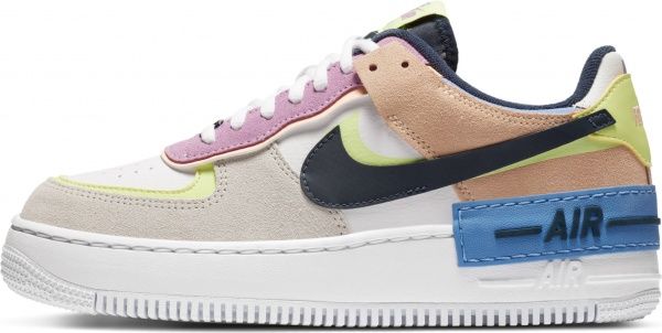 Кроссовки Nike Nike Air Force 1 Shadow CU8591-001 р.6,5 разноцветный