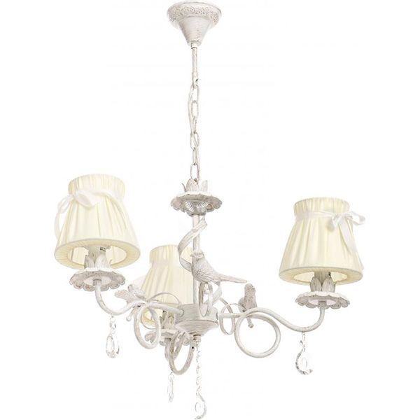 Люстра подвесная Accento lighting Roma 3xE14 белый ALHu-HKP31615A/3 