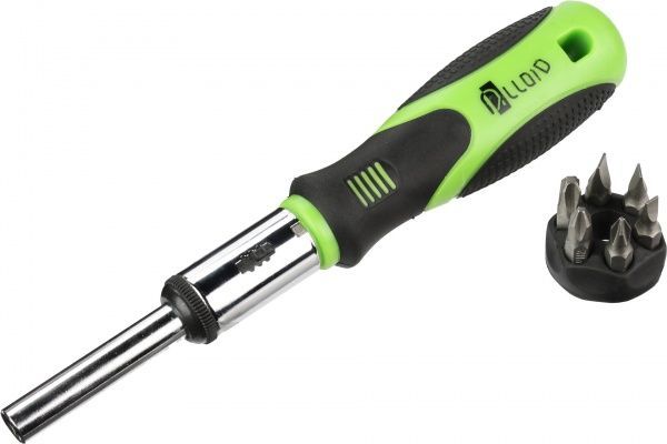 Отвертка со сменными насадками Alloid 