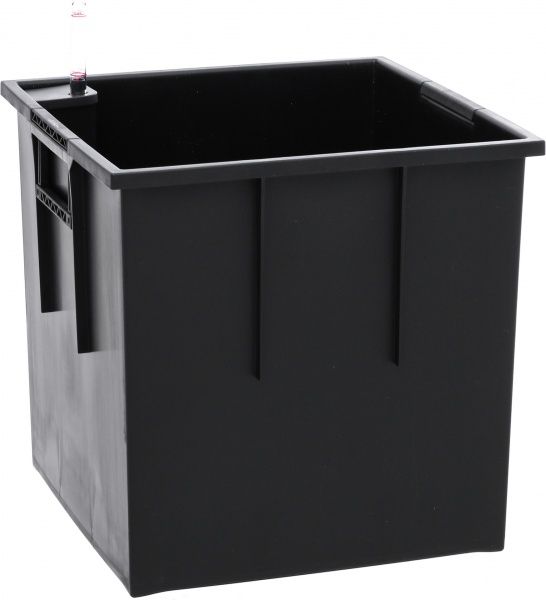 Вазон пластиковый Lechuza Cubico 40 квадратный 120л белый (18191) 