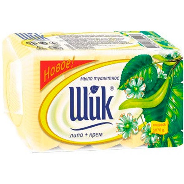 Мыло Шик Липа 350 г 5 шт./уп.