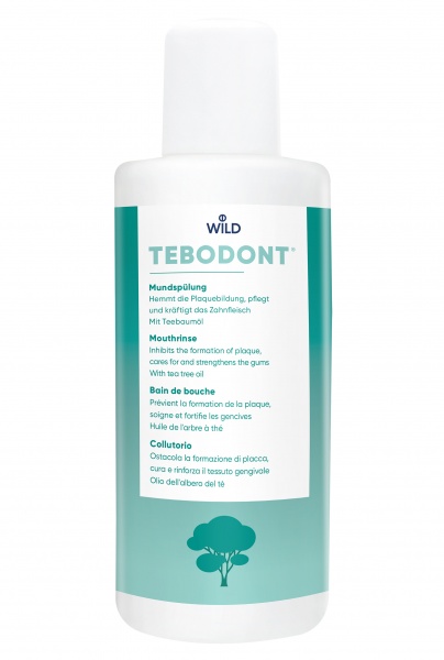 Ополаскиватель для полости рта Tebodont с маслом чайного дерева 400 мл