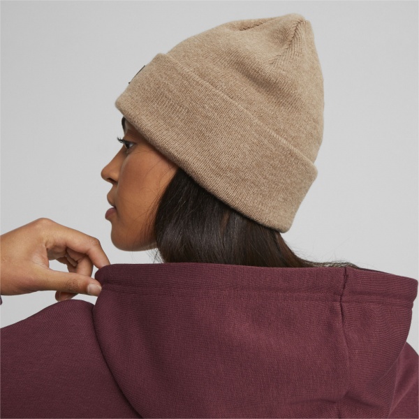 Шапка Puma ARCHIVE HEATHER BEANIE 02173924 р.one size бежевый