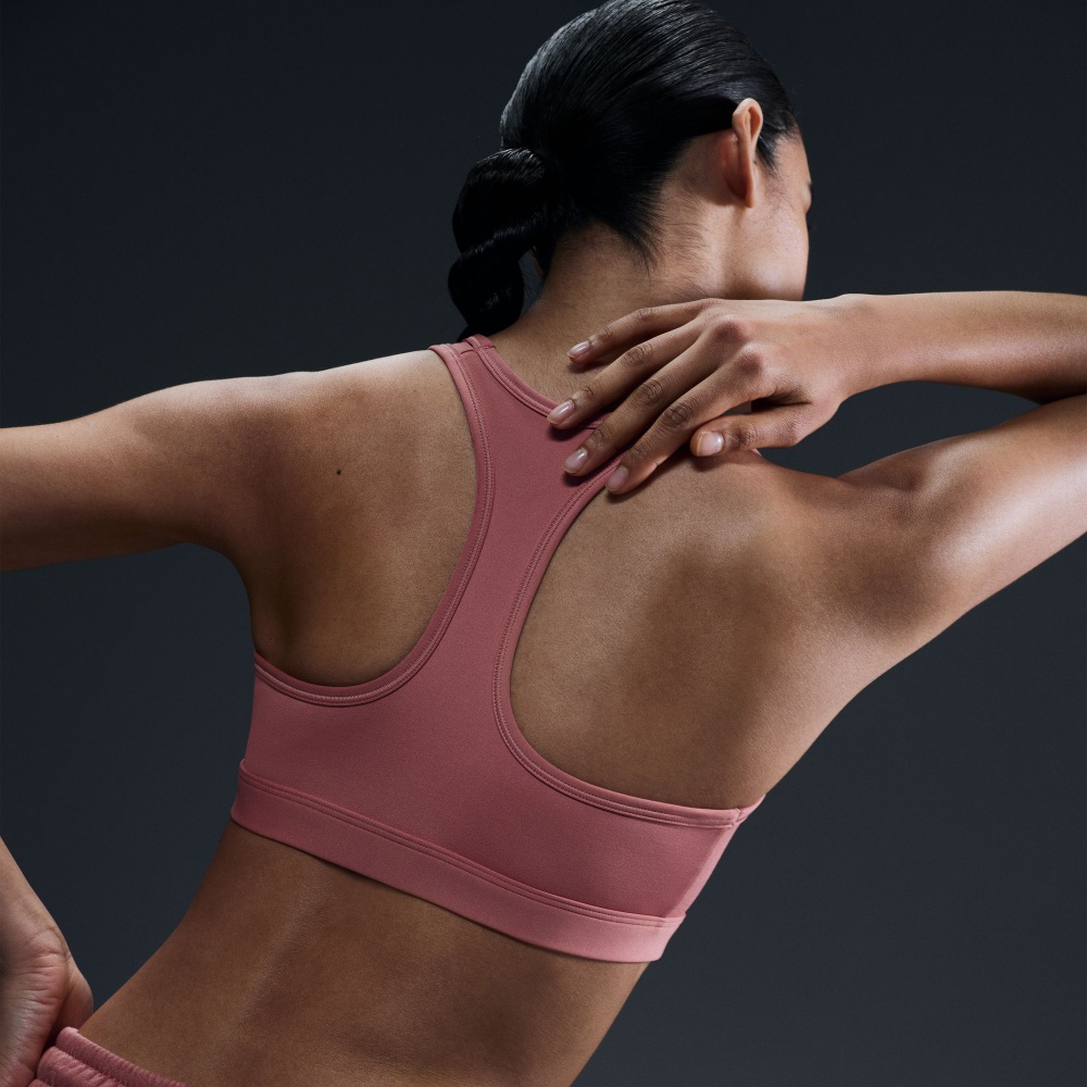 Бра Nike W NK SWSH MED SPT BRA DX6821-634 р.XS рожевий