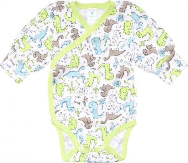 Боді дитяче Minikin Dino р.56 салатовий 199010356 