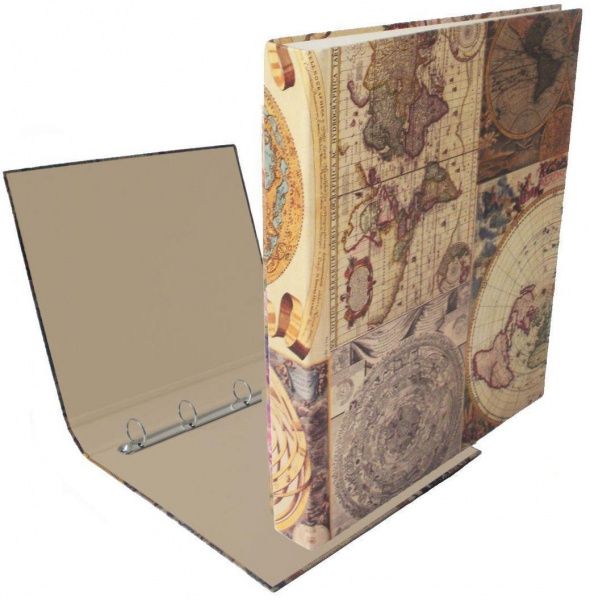 Папка А4 25 мм крафт в ассортименте