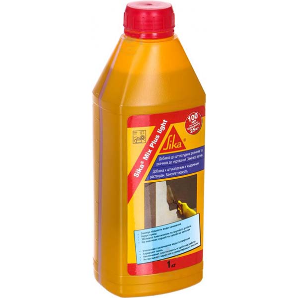 Пластифікатор Sika MixPlus light 1 л