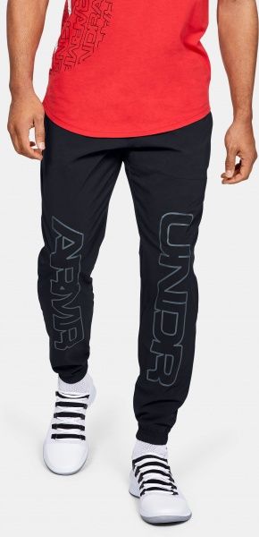 Штани Under Armour UA BASELINE WOVEN JOGGER 1343011-001 р. S чорний
