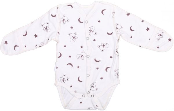 Боди Bambinelli Медвежонок р.62 белый с рисунком 