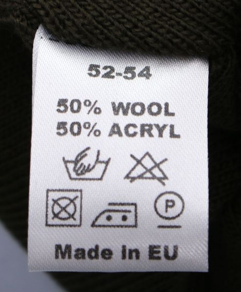 Шапочка дитяча унісекс Pompona р.52-54 оливковий 20 Z P 79 