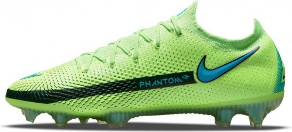 Бутси Nike PHANTOM GT ELITE FG CK8439-303 р. US 7,5 блакитний