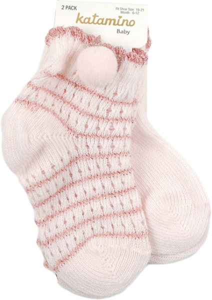 Носки для девочек KATAMINO K44064 KTM86101 р.12-18 розовый 