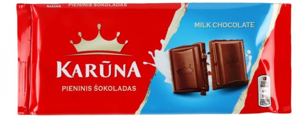 Молочный шоколад Karuna молочный м/у 80г