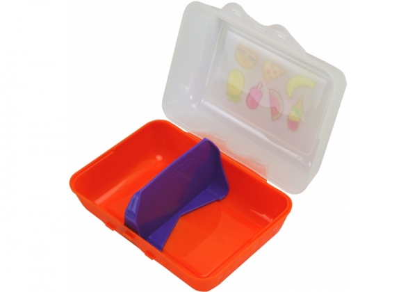 Ланч-бокс Optima Yummy оранжевый 850 мл