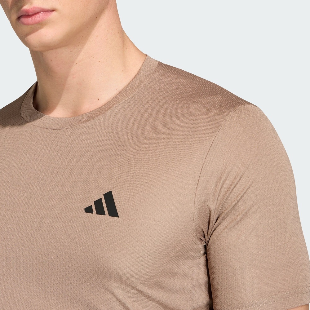 Футболка Adidas WE BAS T CHABRN KD5464 р.M коричневый