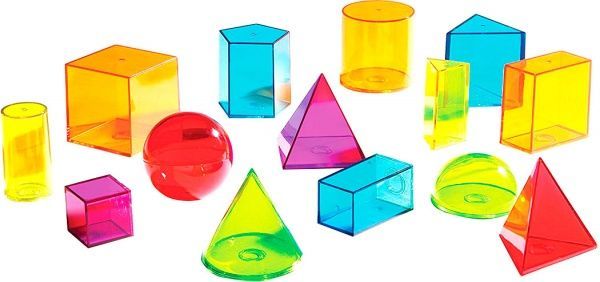 Навчальний ігровий набір Learning Resources 3D Геометрія LER4331