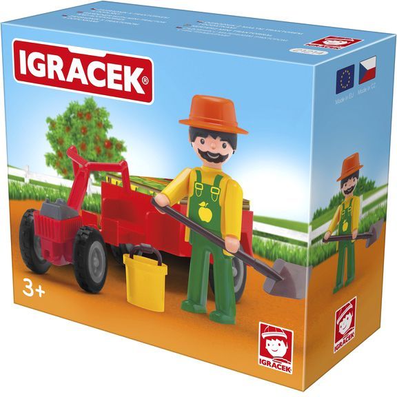 Фігурка Igracek Садівник з аксесуарами 