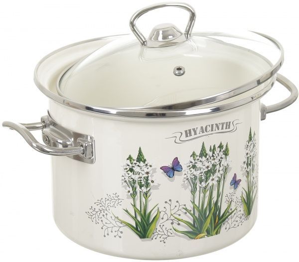 Кастрюля с крышкой Гиацинт 3,0 л Idilia