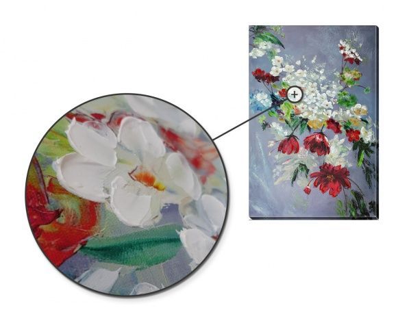 Картина Полевой букет 90x60 см SvitArt SI-878 